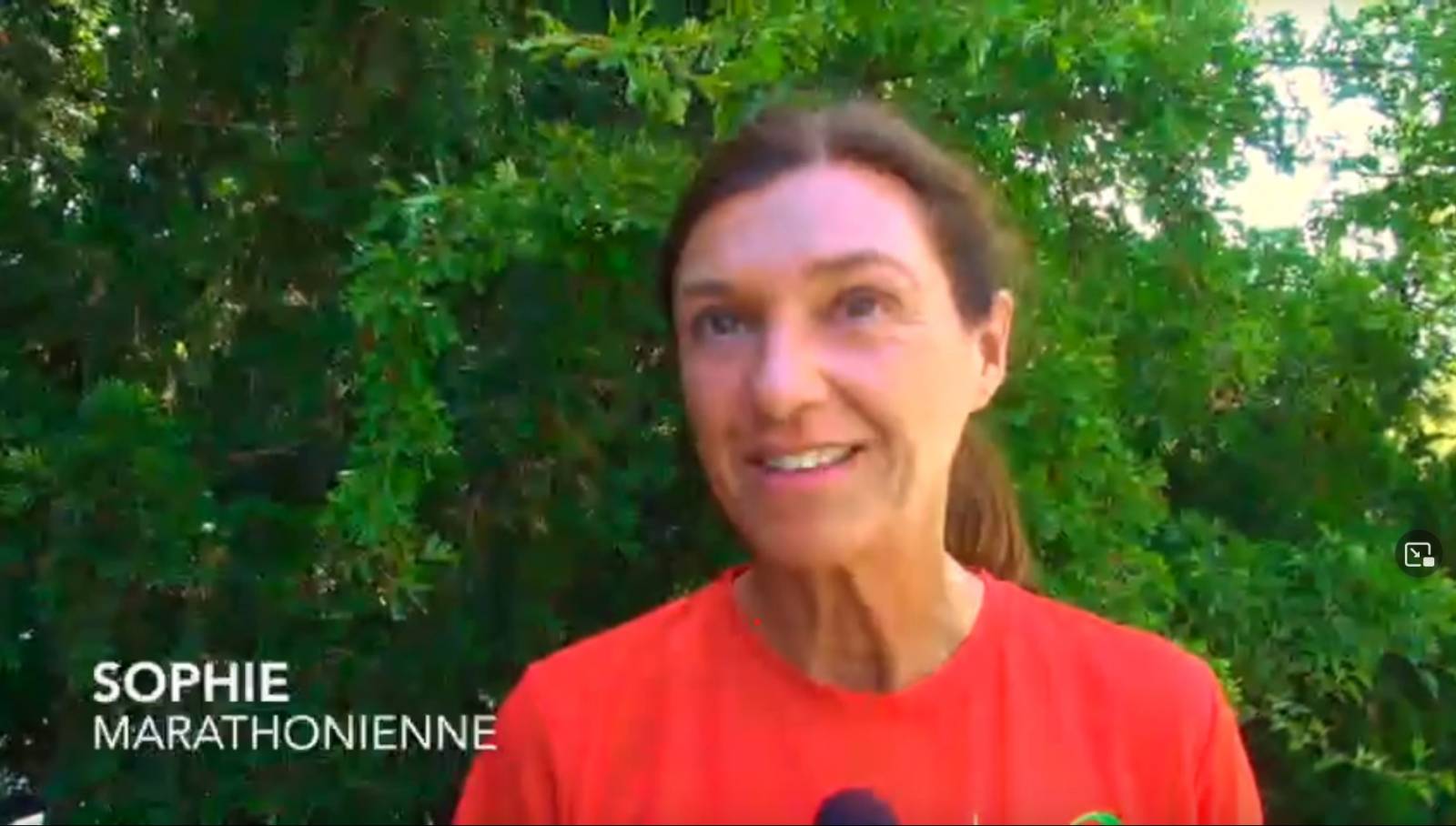 Sophie Mallet, marathonienne 