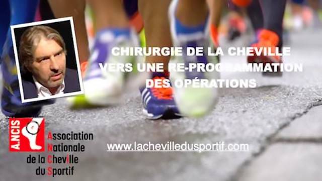 Chirurgie de la cheville, vers une reprogrammation des opérations